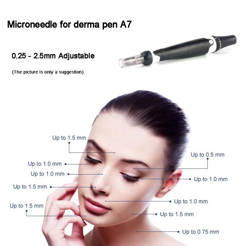 Dr. Pen A7 Cartridges Depth guide