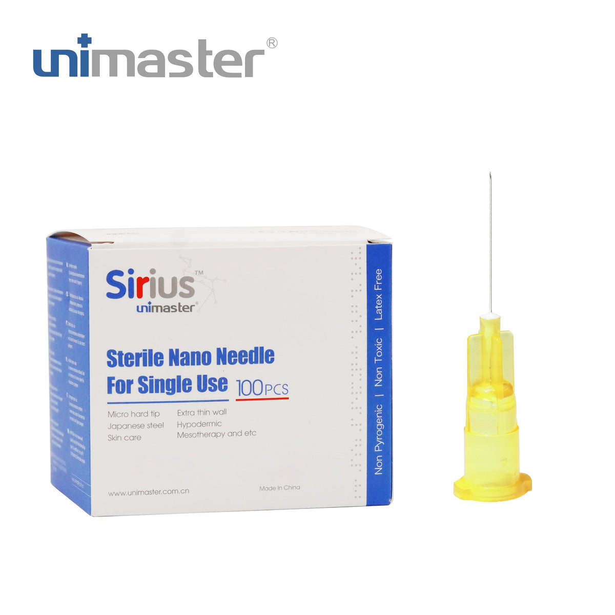 Unimaster Mesotheraphy Needles